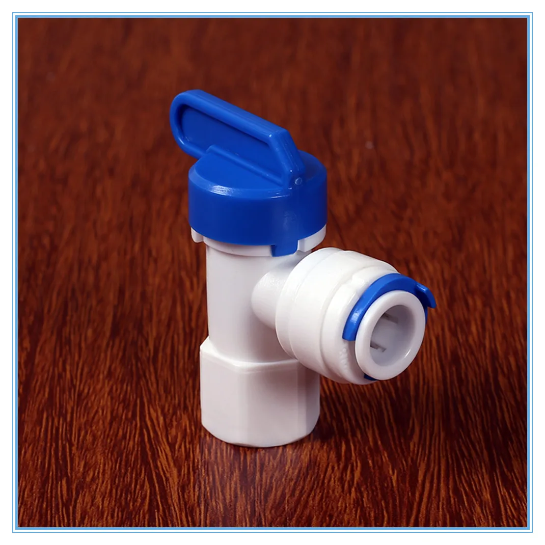 1/4" Female - 3/8" OD Tube PE Pipe Fitting Hose Elbow Pressure Barrel Ball Valve Aquarium RO Water Filter Reverse Osmosis
1/4" Female - 3/8" OD Tube PE Pipe Fitting Hose Elbow Pressure Barrel Ball Valve Aquarium RO Water Filter Reverse Osmosis