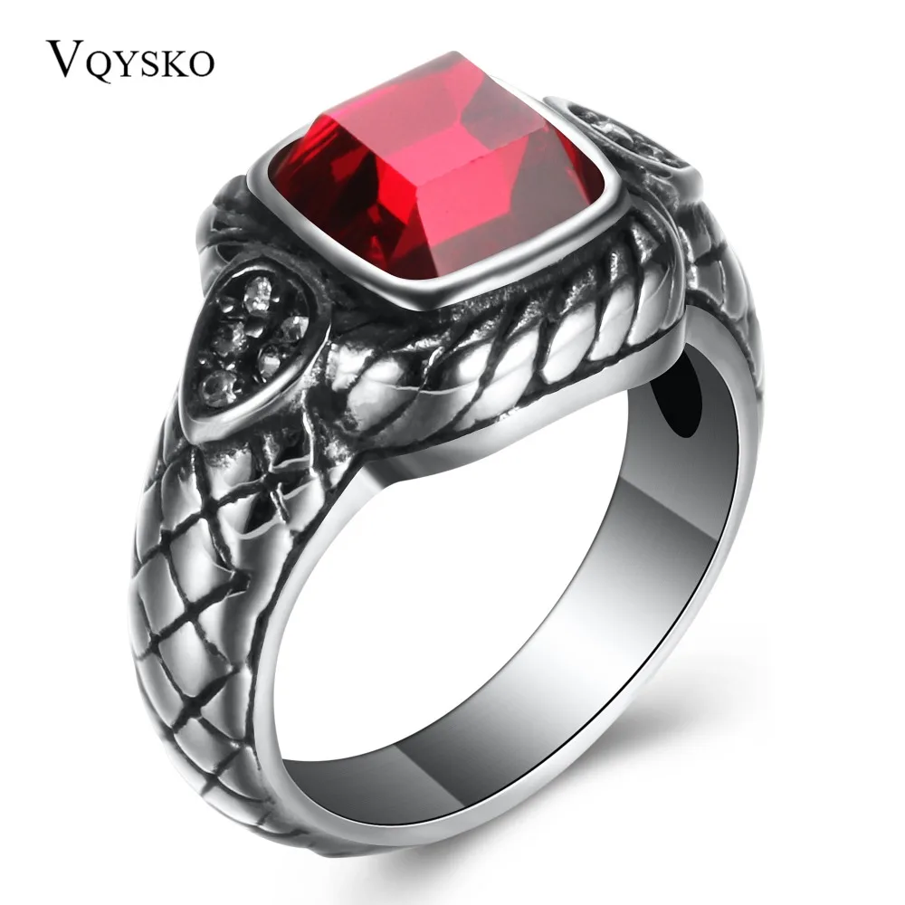 Fashion New Stainless Steel Mens Rings Red Wedding Rings For Men Vintage Opal Jewelry High Quality Cool Ring Men
Fashion New Stainless Steel Mens Rings Red Wedding Rings For Men Vintage Opal Jewelry High Quality Cool Ring Men
