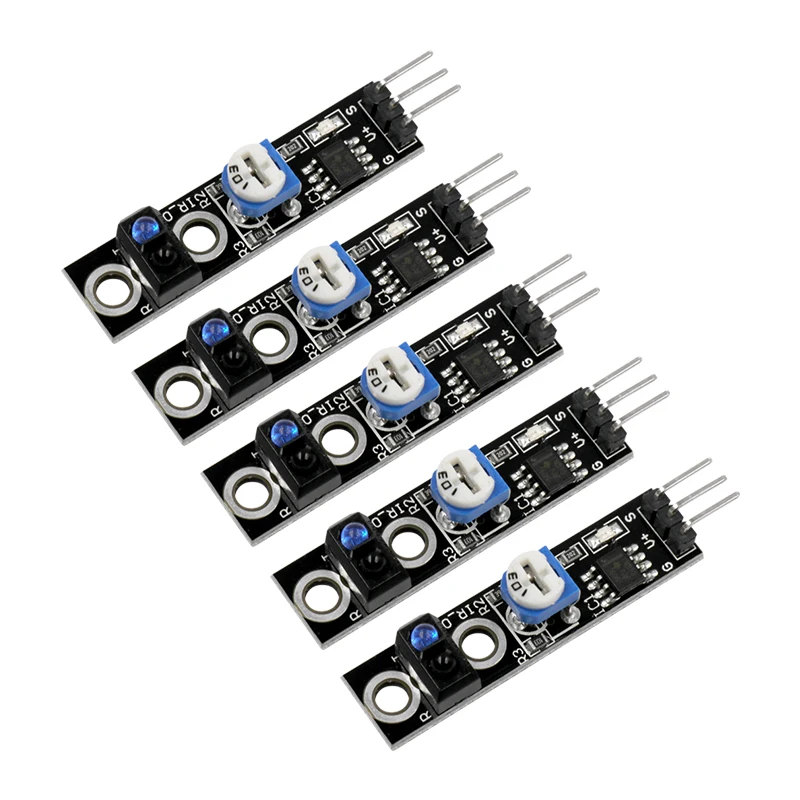 5 шт. инфракрасный датчик обхода препятствий TCRT5000 для Arduino AVR PIC|Интегральные