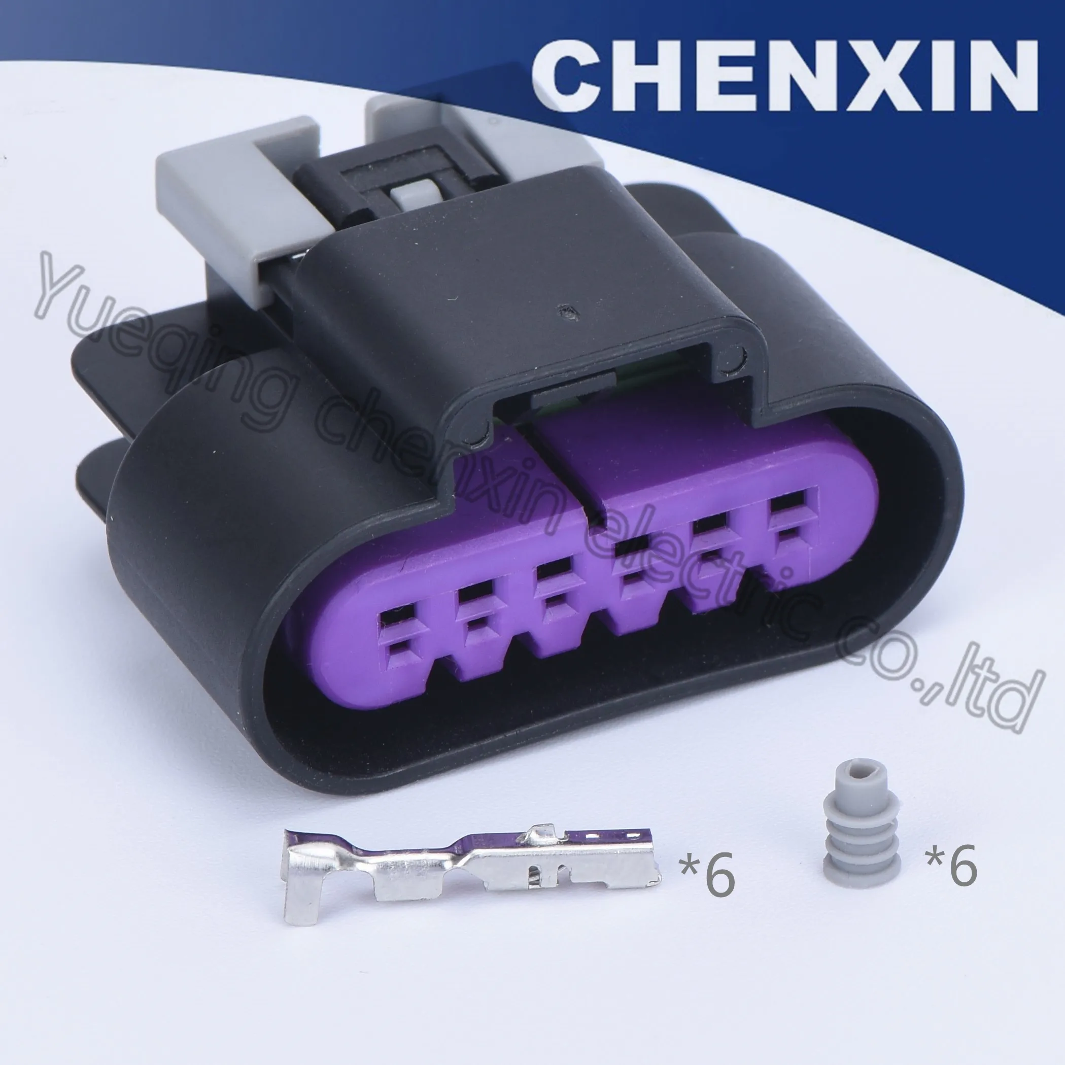 Black 6 pin car waterproof auto connector female 1.5 efi series 15326829 throttle position sensor CONN
Black 6 pin car waterproof auto connector female 1.5 efi series 15326829 throttle position sensor CONN