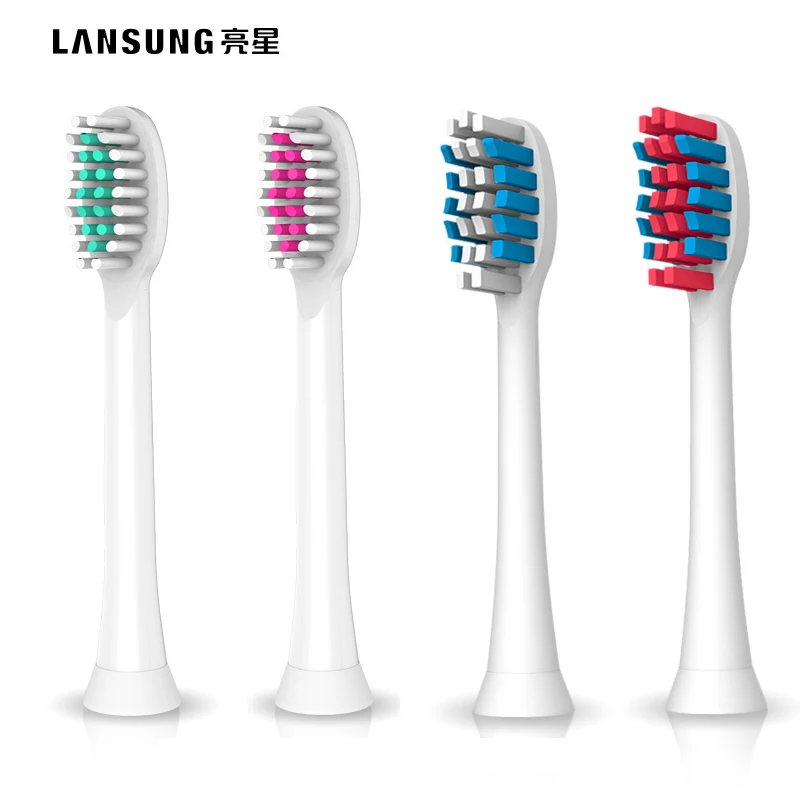 4 головки для зубной щетки LANSUNG I1|toothbrush heads|head toothbrushhead head |