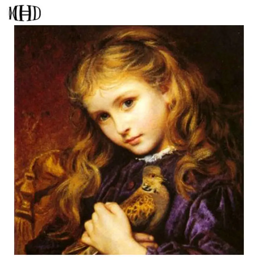 New Arrival Full Square 3D Diamond Embroidery Girl Bird Mosaic Crystal 5D Cross Stitch Diamond Painting DIY Sticker Decoration
New Arrival Full Square 3D Diamond Embroidery Girl Bird Mosaic Crystal 5D Cross Stitch Diamond Painting DIY Sticker Decoration