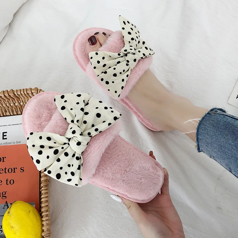 2019 New Winter Slides Indoor Women Shoes Bowtie Wool Autumn Shoes Women Girls Ladies Slippers
2019 New Winter Slides Indoor Women Shoes Bowtie Wool Autumn Shoes Women Girls Ladies Slippers