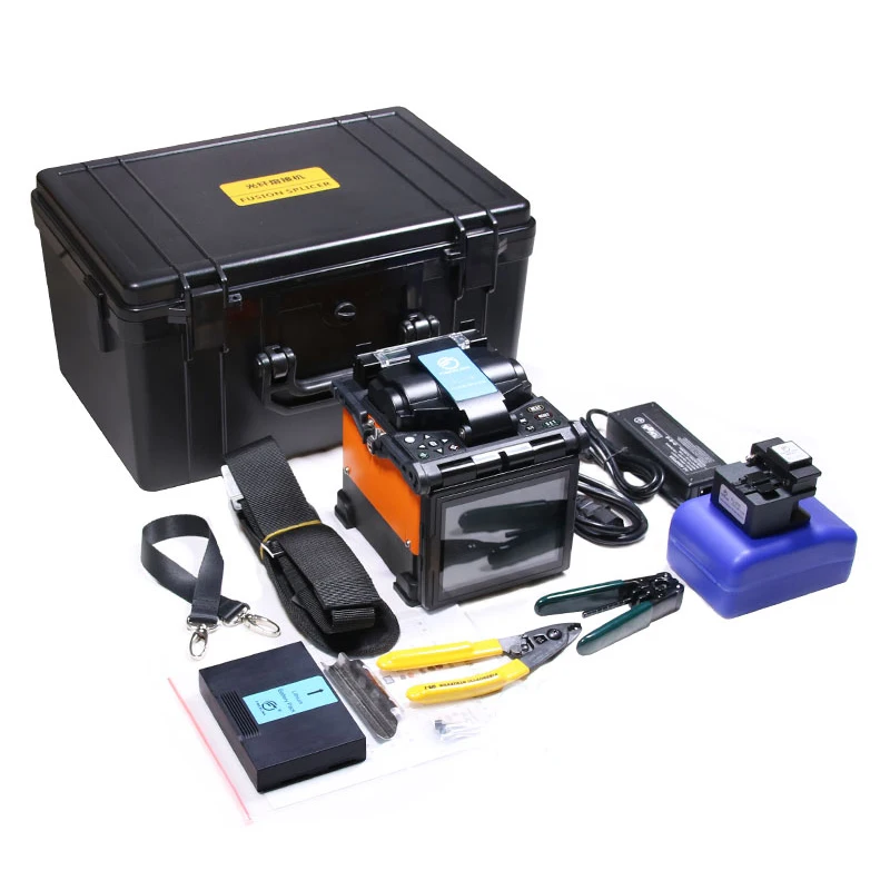 High Precision FL-118 fiber Optical Fusion Splicer 8s Fast Splicing FTTH Fiber optic splicing machine with english menu
High Precision FL-118 fiber Optical Fusion Splicer 8s Fast Splicing FTTH Fiber optic splicing machine with english menu