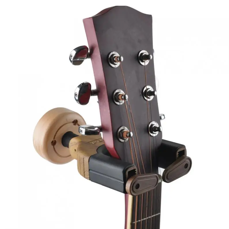 Wood Wall Mount Guitar Hanger Hook Holder Auto Grip System Lock Round Base for Guitar Bass Ukulele String Instrument
Wood Wall Mount Guitar Hanger Hook Holder Auto Grip System Lock Round Base for Guitar Bass Ukulele String Instrument