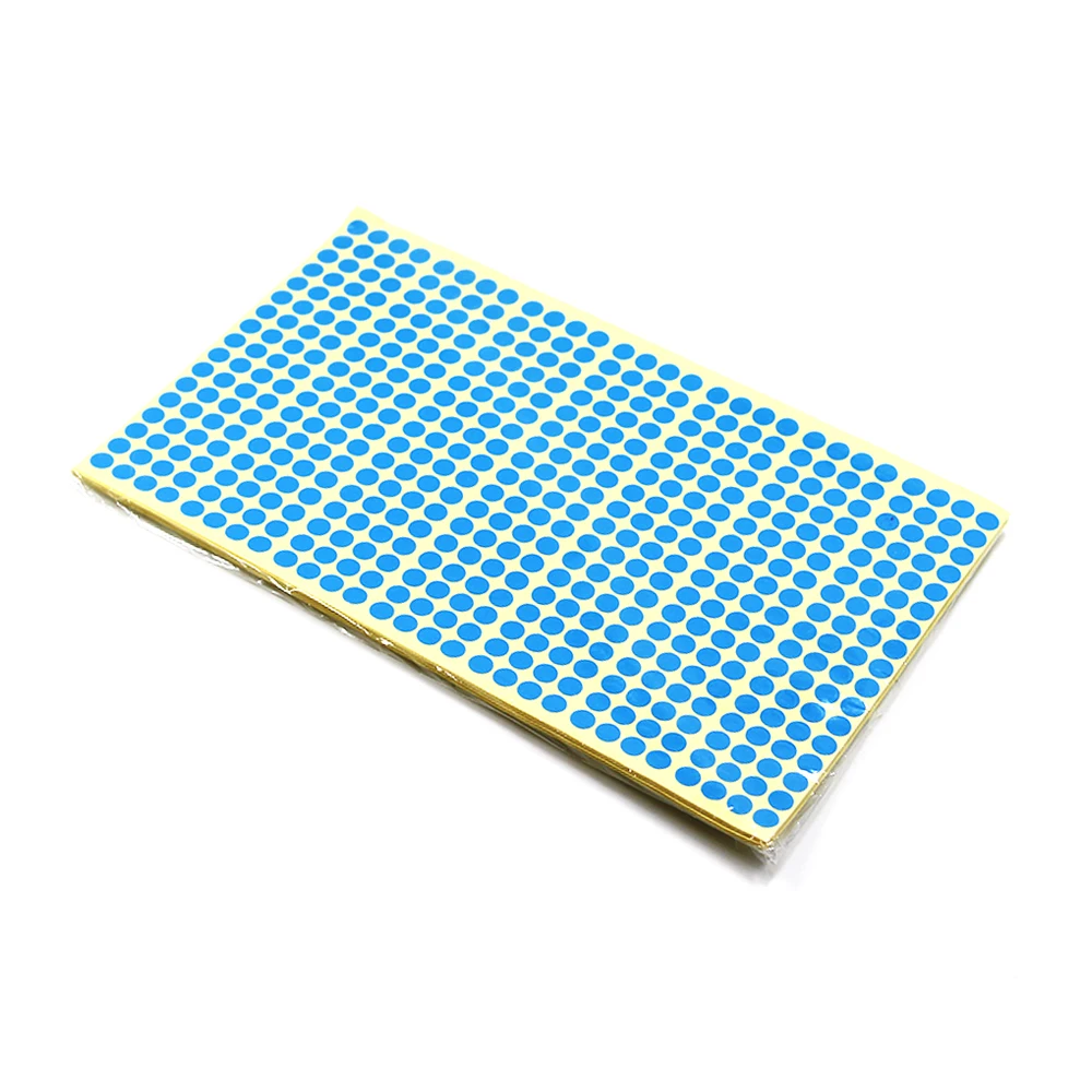 Colorful 0.6cm 35700pcs/lot Round Self Adhesive Label Black / White / RedMulticolored Adhesive Stickers For Industry Supplies
Colorful 0.6cm 35700pcs/lot Round Self Adhesive Label Black / White / RedMulticolored Adhesive Stickers For Industry Supplies