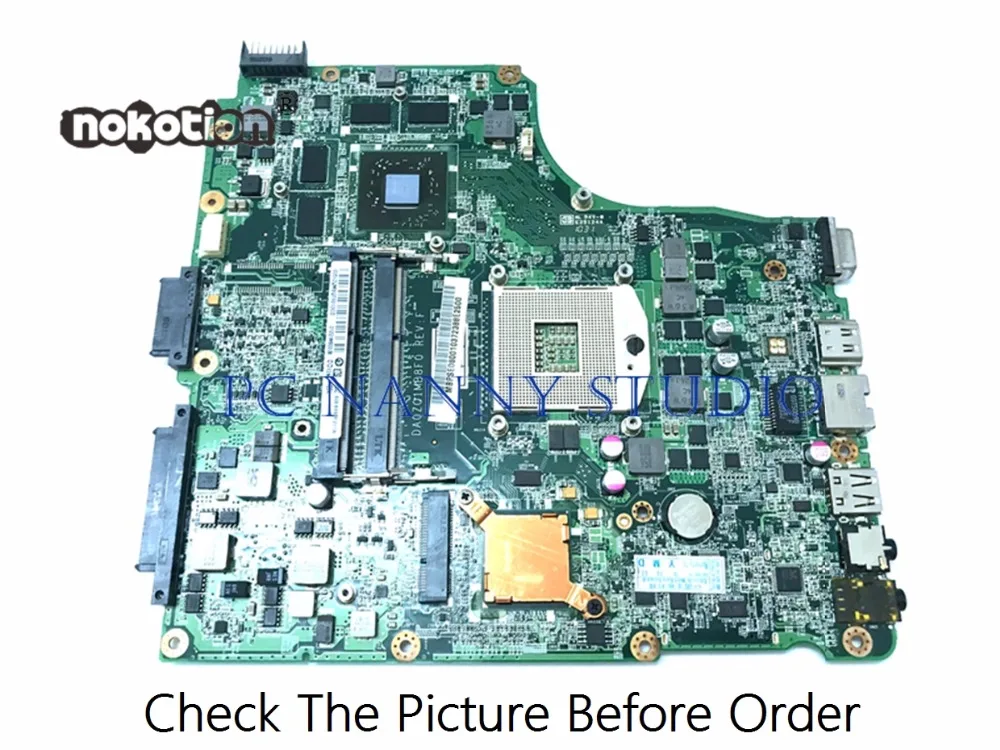 PCNANNY for Acer aspire 4820 4820T Motherboard MBPSE06001 DA0ZQ1MB8D0 HM55 DDR3 tested
PCNANNY for Acer aspire 4820 4820T Motherboard MBPSE06001 DA0ZQ1MB8D0 HM55 DDR3 tested