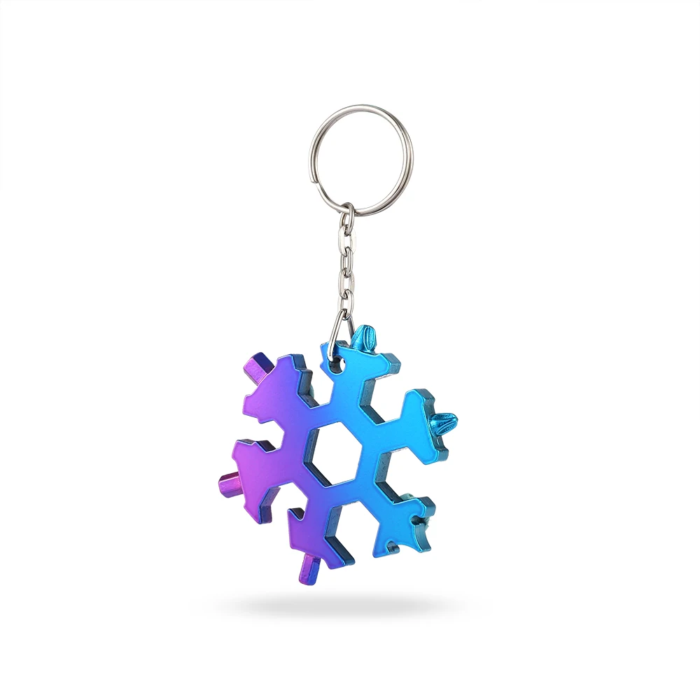 Творческий 19 в 1 форме снежинок многофункциональный инструмент usb гаджет прочная