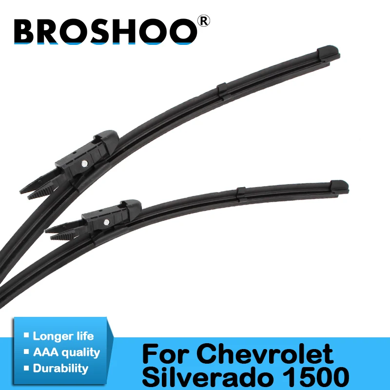 BROSHOO Car Clean The Windshield Wiper Blade Natural Rubber For Chevrolet Silverado 1500 Fit Hook/Pinch Tab Arm 1999 To 2013
BROSHOO Car Clean The Windshield Wiper Blade Natural Rubber For Chevrolet Silverado 1500 Fit Hook/Pinch Tab Arm 1999 To 2013