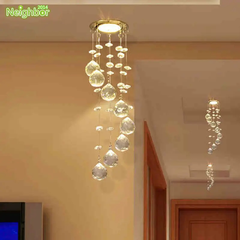 New Suspension Hanging Crystal LED 3W Small Ceiling Lamp Corridor Balcony Aisle Hallway Lights Living Room Indoor Light Lighting
New Suspension Hanging Crystal LED 3W Small Ceiling Lamp Corridor Balcony Aisle Hallway Lights Living Room Indoor Light Lighting