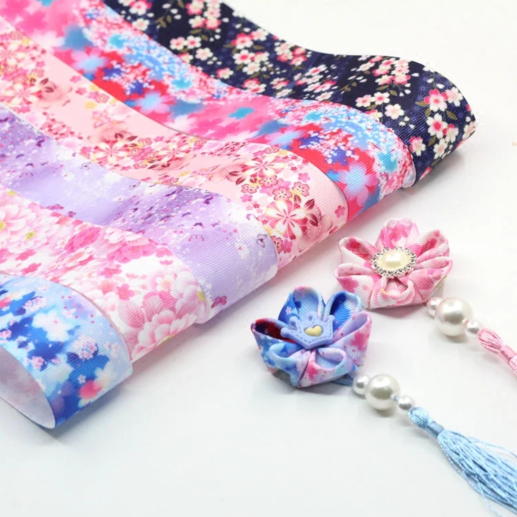 New (1 meters/lot) 40mm Printing Cherry Blossoms Ribbon DIY Handmade Hairpin Bows Clip For Children Hair Accessories Headwear
New (1 meters/lot) 40mm Printing Cherry Blossoms Ribbon DIY Handmade Hairpin Bows Clip For Children Hair Accessories Headwear