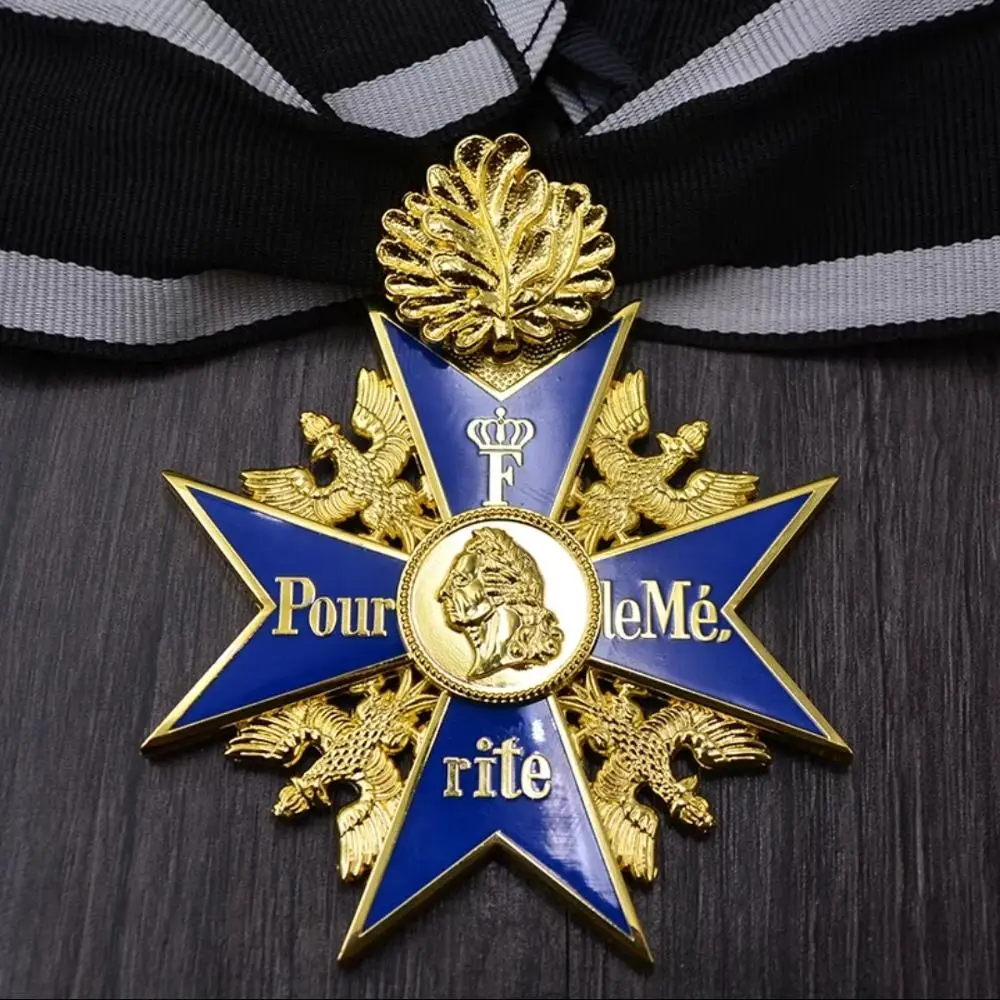 Фото Второй мировой войны немецкая армия медаль с медалью в виде меча золотого синего
