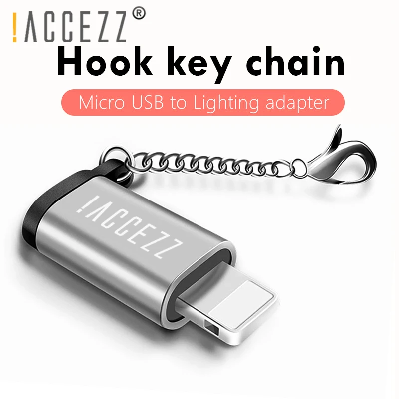 !ACCEZZ 3PC 4PC Micro USB To Lighting 8 Pin Adapter For Adapter For iphone X 7 8 Plus Sync Charger Converter OTG With Key Chain
!ACCEZZ 3PC 4PC Micro USB To Lighting 8 Pin Adapter For Adapter For iphone X 7 8 Plus Sync Charger Converter OTG With Key Chain