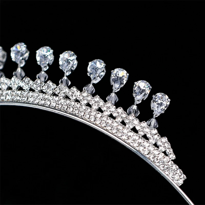 Bride Crown Zircon Luxury Headwear Women Jewelry Wedding Fashion Tiara Ornaments
Bride Crown Zircon Luxury Headwear Women Jewelry Wedding Fashion Tiara Ornaments