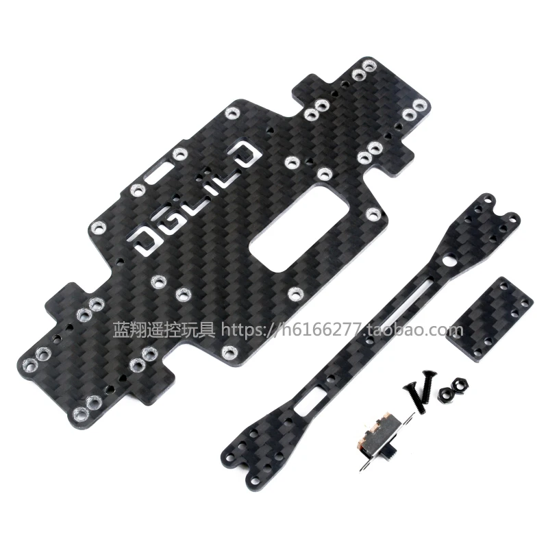 Wltoys K969 K979 K989 K999 P929 P939 1:28 RC Car spare parts upgraded carbon fiber car bottom car frame
Wltoys K969 K979 K989 K999 P929 P939 1:28 RC Car spare parts upgraded carbon fiber car bottom car frame