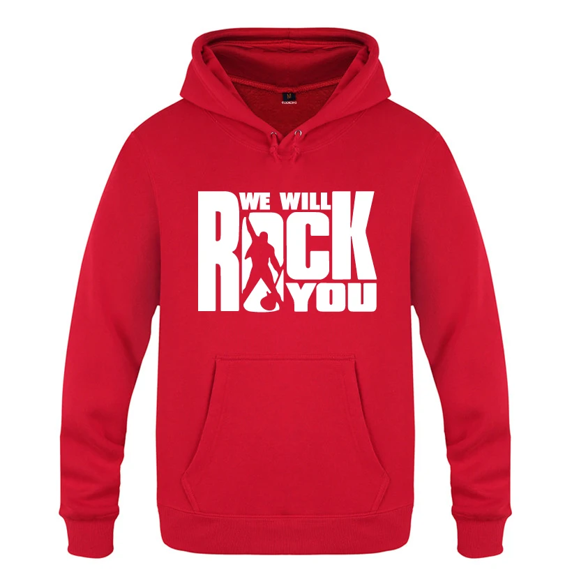 We Will Rock You Queen Rock Band Sweatshirts Men 2018 Mens Hooded Fleece Pullover Hoodies
We Will Rock You Queen Rock Band Sweatshirts Men 2018 Mens Hooded Fleece Pullover Hoodies