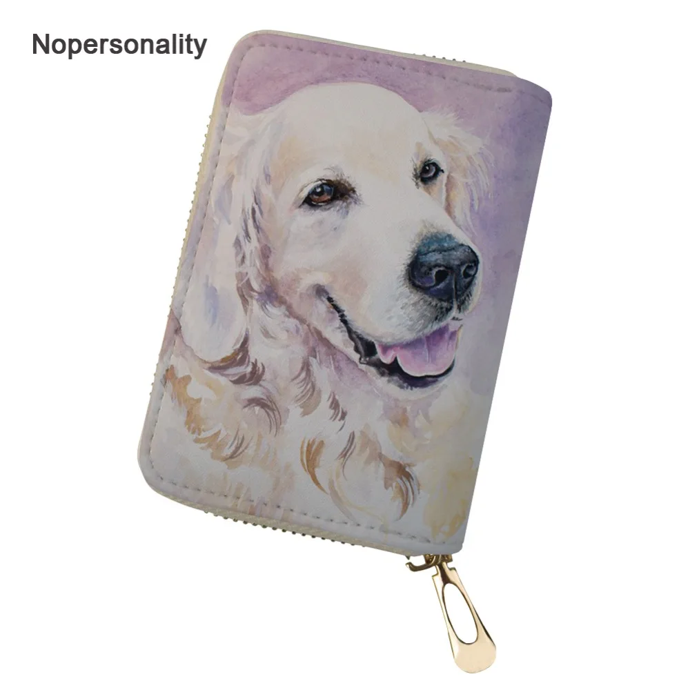 Nopersonality Adorable Golden Retriever Dog Print Business ID Card Wallet Unisex Men Women Leather Credit Card Holders Purse
Nopersonality Adorable Golden Retriever Dog Print Business ID Card Wallet Unisex Men Women Leather Credit Card Holders Purse