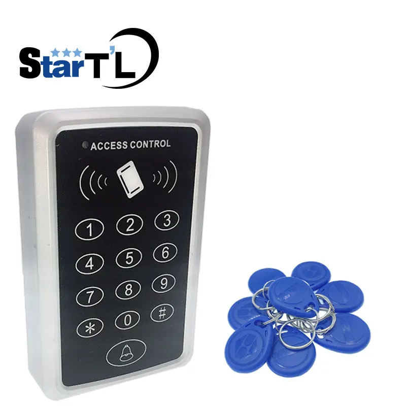 Free shipping 10 rfid tag+RFID Proximity Card Access Control System RFID/EM Keypad Card Access Control Door Opener
Free shipping 10 rfid tag+RFID Proximity Card Access Control System RFID/EM Keypad Card Access Control Door Opener