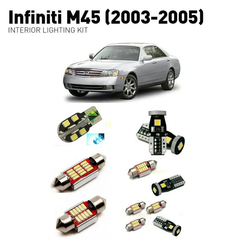 Led interior lights For Infiniti m45 2003-2005 10pc Led Lights For Cars lighting kit automotive bulbs Canbus
Led interior lights For Infiniti m45 2003-2005 10pc Led Lights For Cars lighting kit automotive bulbs Canbus