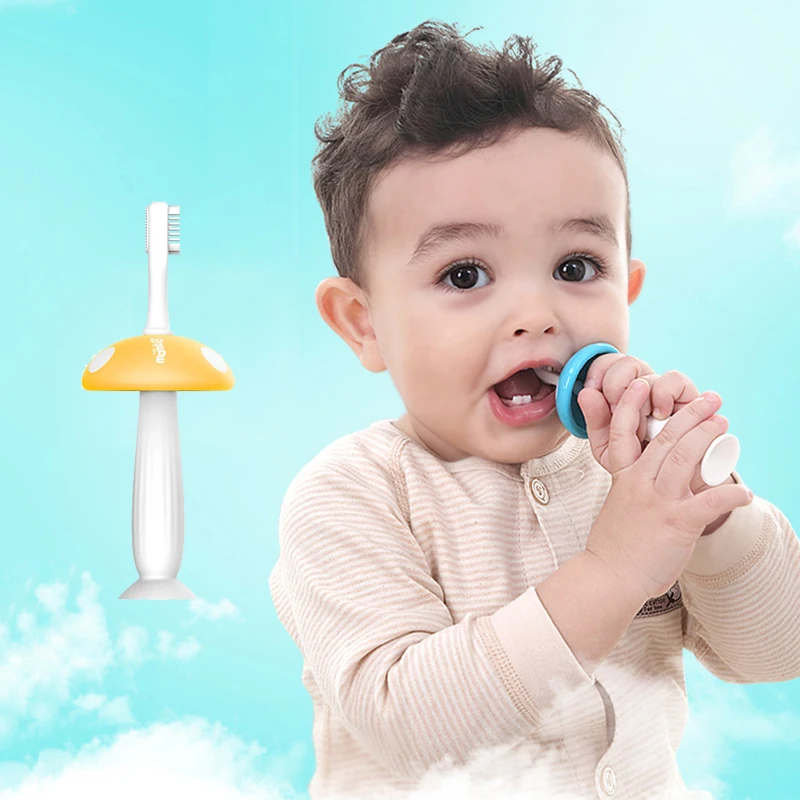 2 шт./компл. Baby Safe комфорт Прорезыватель Зубная щётка Форма силиконовый Детские