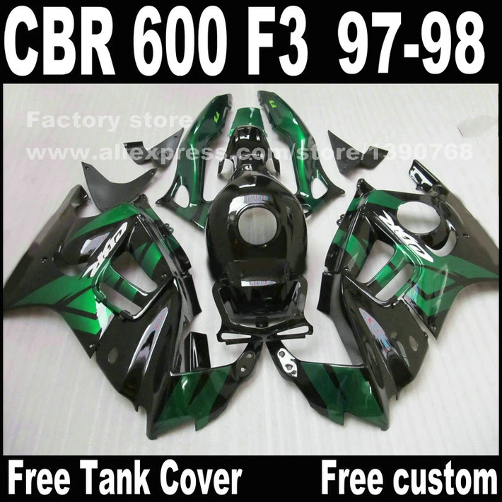 Высококачественные детали мотоциклов для обтекателей HONDA CBR 600 F3 1997 1998 CBR600 F3 97 98 зеленый черный комплект обтекателя T6
Высококачественные детали мотоциклов для обтекателей HONDA CBR 600 F3 1997 1998 CBR600 F3 97 98 зеленый черный комплект обтекателя T6