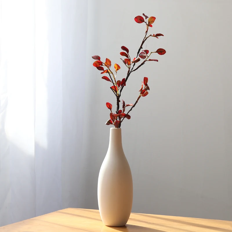Ceramic vase dry flower family table decoration minimalist white ceramic frosted vase hydroponic plants
Ceramic vase dry flower family table decoration minimalist white ceramic frosted vase hydroponic plants