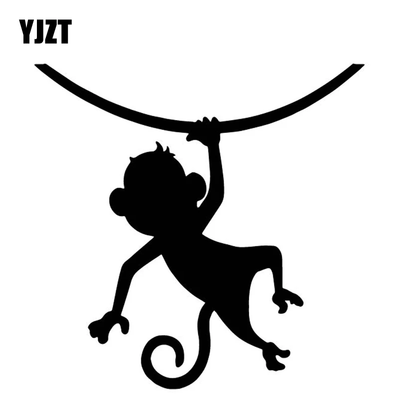 YJZT 15.4CM*15.1CM Hanging Monkey Pattern Car Sticker Vinyl Decal Decorate Body Of Car Black/Silver C4-1882
YJZT 15.4CM*15.1CM Hanging Monkey Pattern Car Sticker Vinyl Decal Decorate Body Of Car Black/Silver C4-1882