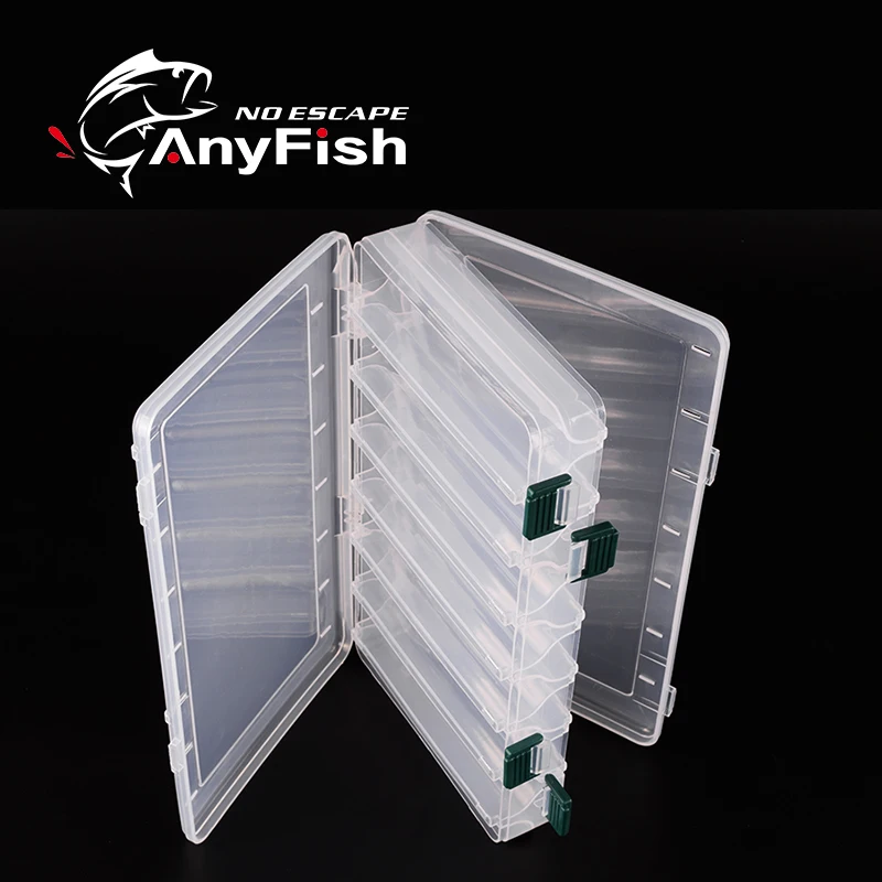 Ящик для рыболовных снастей ANYFISH TB-326 27*16*5 см пластиковые аксессуары рыбалки