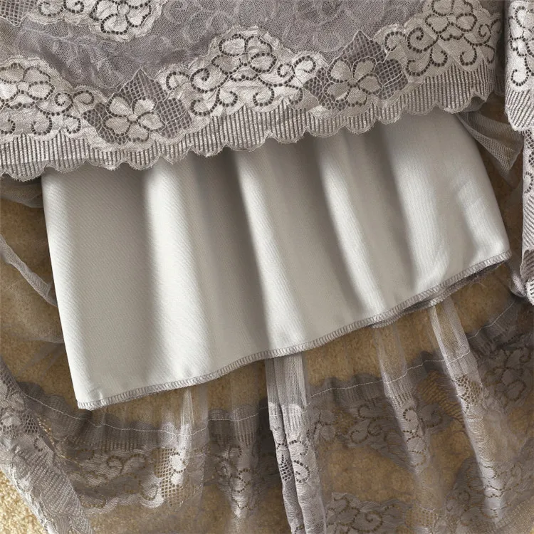Women Summer Pleated Skirt Casual Vintage Sexy Lace Mesh Tulle High Waist Skirts Long For Women A Line Patchwork Skirt D157
Women Summer Pleated Skirt Casual Vintage Sexy Lace Mesh Tulle High Waist Skirts Long For Women A Line Patchwork Skirt D157