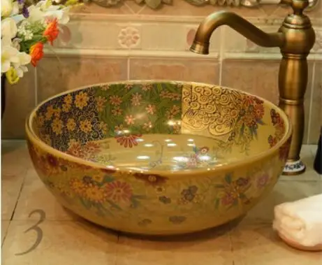 Round Bathroom Ceramic Counter Top Wash Basin Sink Cloakroom Porcelain Vanity Vessel bowl jyx009
Round Bathroom Ceramic Counter Top Wash Basin Sink Cloakroom Porcelain Vanity Vessel bowl jyx009