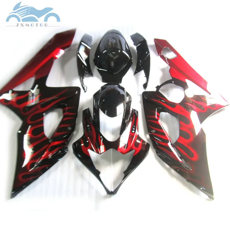 Upgrade Fairing kits for Suzuki GSXR 1000 2005 2006 GSX R1000 road racing fairings kit 05 06 GSXR1000 K5 K6 red flames bodykit
Upgrade Fairing kits for Suzuki GSXR 1000 2005 2006 GSX R1000 road racing fairings kit 05 06 GSXR1000 K5 K6 red flames bodykit