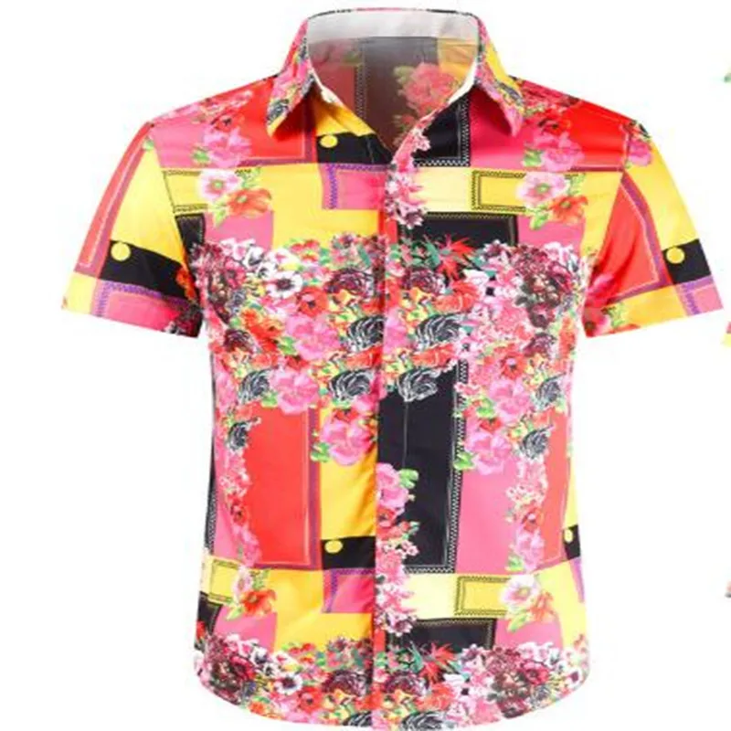 new summer new personality print short sleeve shirt casual fashion men's shirt a print shirt
new summer new personality print short sleeve shirt casual fashion men's shirt a print shirt