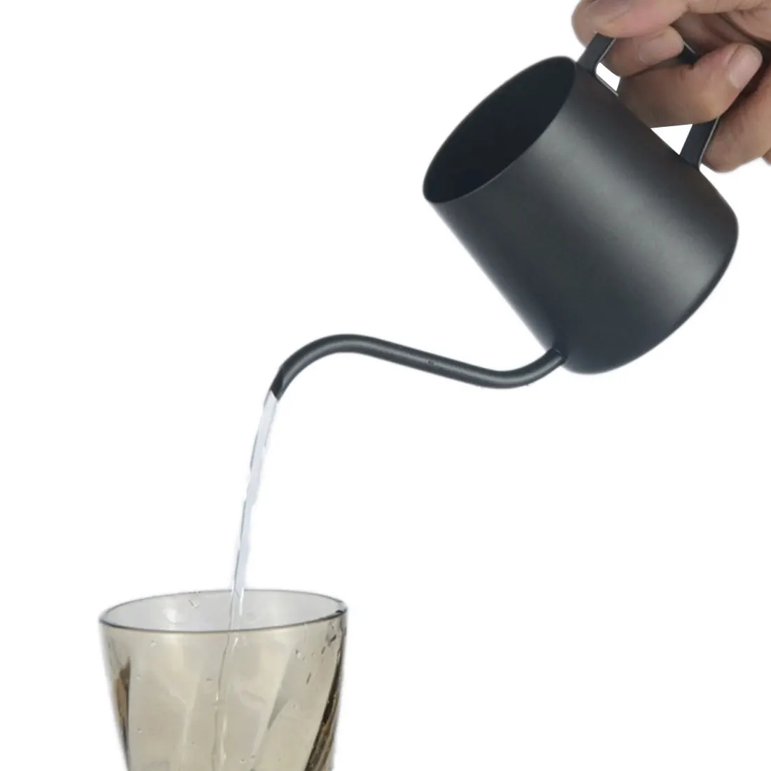 350/250ML Stainless Steel Hand Punch Pot Coffee Pot Drip Gooseneck Spout Long Mouth Kettle Teapot Coffee Pot Long Mouth
350/250ML Stainless Steel Hand Punch Pot Coffee Pot Drip Gooseneck Spout Long Mouth Kettle Teapot Coffee Pot Long Mouth