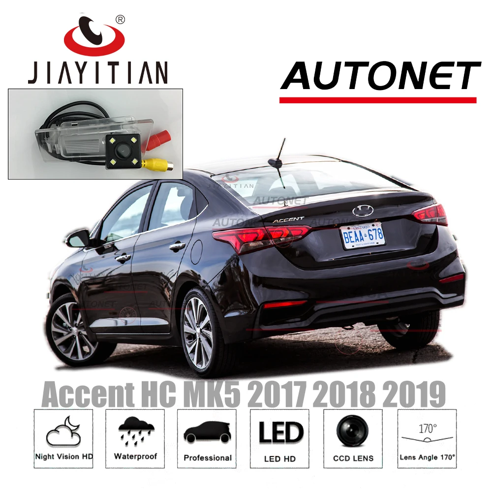 JIAYITIAN Rear View Camera For Hyundai Accent HC Accent 5 2017 ~2019 Sedan/CCD/Night Vision/license plate camera/Backup Camera
JIAYITIAN Rear View Camera For Hyundai Accent HC Accent 5 2017 ~2019 Sedan/CCD/Night Vision/license plate camera/Backup Camera