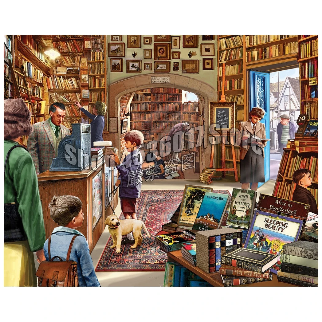 Old Book Shop DIY Diamond Embroidery Resin Diamond Mosaic People Literature Christmas full Diamond Painting Cross Stitch Kits
Old Book Shop DIY Diamond Embroidery Resin Diamond Mosaic People Literature Christmas full Diamond Painting Cross Stitch Kits