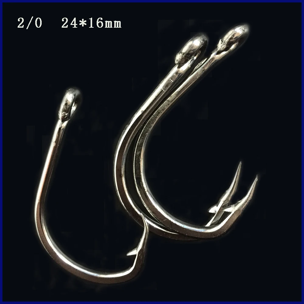 CN06 2/0 Super strong Assist hook Sea Fishing Hook Jigging Hook Stainless steel Metal jig hooks lead fish No Rust
CN06 2/0 Super strong Assist hook Sea Fishing Hook Jigging Hook Stainless steel Metal jig hooks lead fish No Rust