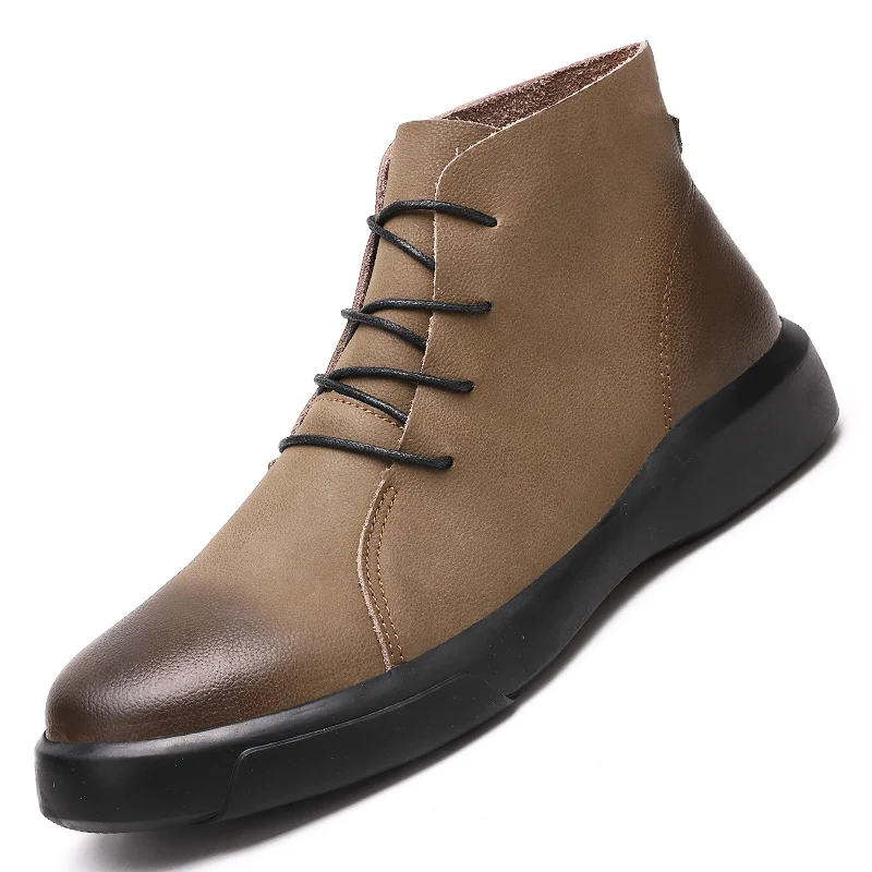 Winter Genuine Leather Men Boots Warm Fur Snow Boots Men Fahion Waterproof Men Ankle Boots Big Size 38-47 Non-slip Casual Shoes
Winter Genuine Leather Men Boots Warm Fur Snow Boots Men Fahion Waterproof Men Ankle Boots Big Size 38-47 Non-slip Casual Shoes