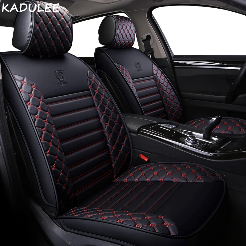 KADULEE PU Leather car seat covers For BMW e30 e34 e36 e39 e46 e60 e90 f10 f30 x3 x5 x6 x1/2/3/4/5/6 car accessories styling
KADULEE PU Leather car seat covers For BMW e30 e34 e36 e39 e46 e60 e90 f10 f30 x3 x5 x6 x1/2/3/4/5/6 car accessories styling