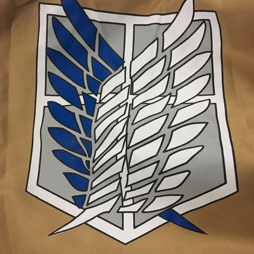 Куртка для косплея атака на Титанов жакет коричневого цвета из японского аниме