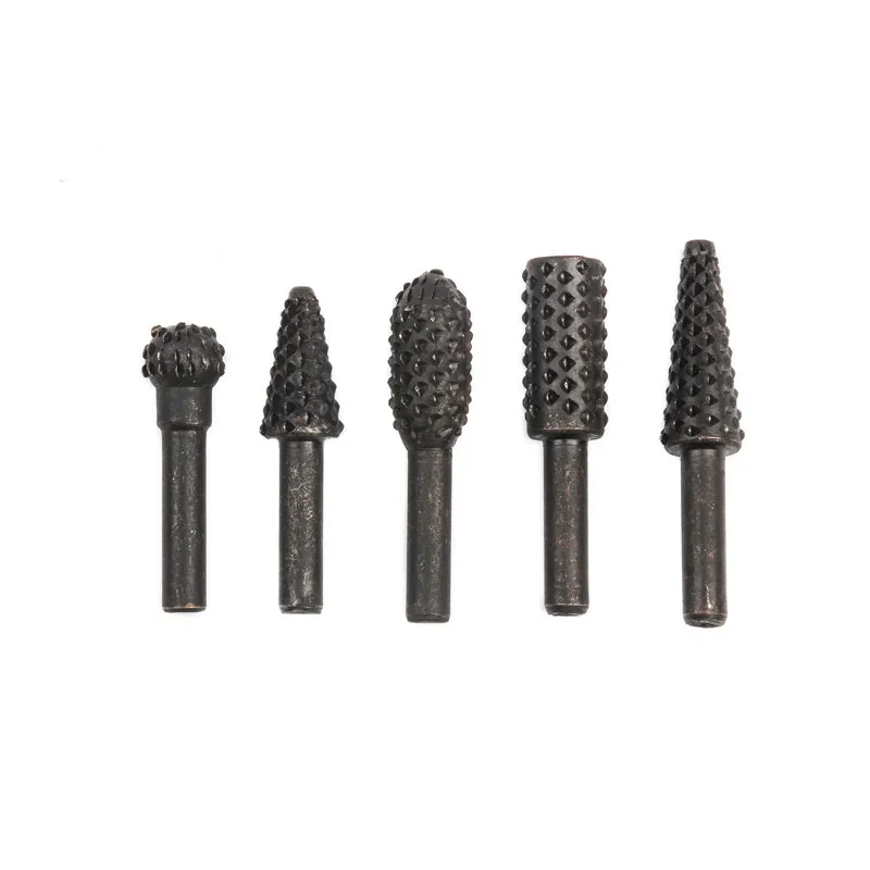 5Pcs Steel Rotary Rasp File 1/4" Shank Rotary Craft Files Rasp Burrs Wood Bits Grinding Power Woodworking Hand Tool set
5Pcs Steel Rotary Rasp File 1/4" Shank Rotary Craft Files Rasp Burrs Wood Bits Grinding Power Woodworking Hand Tool set