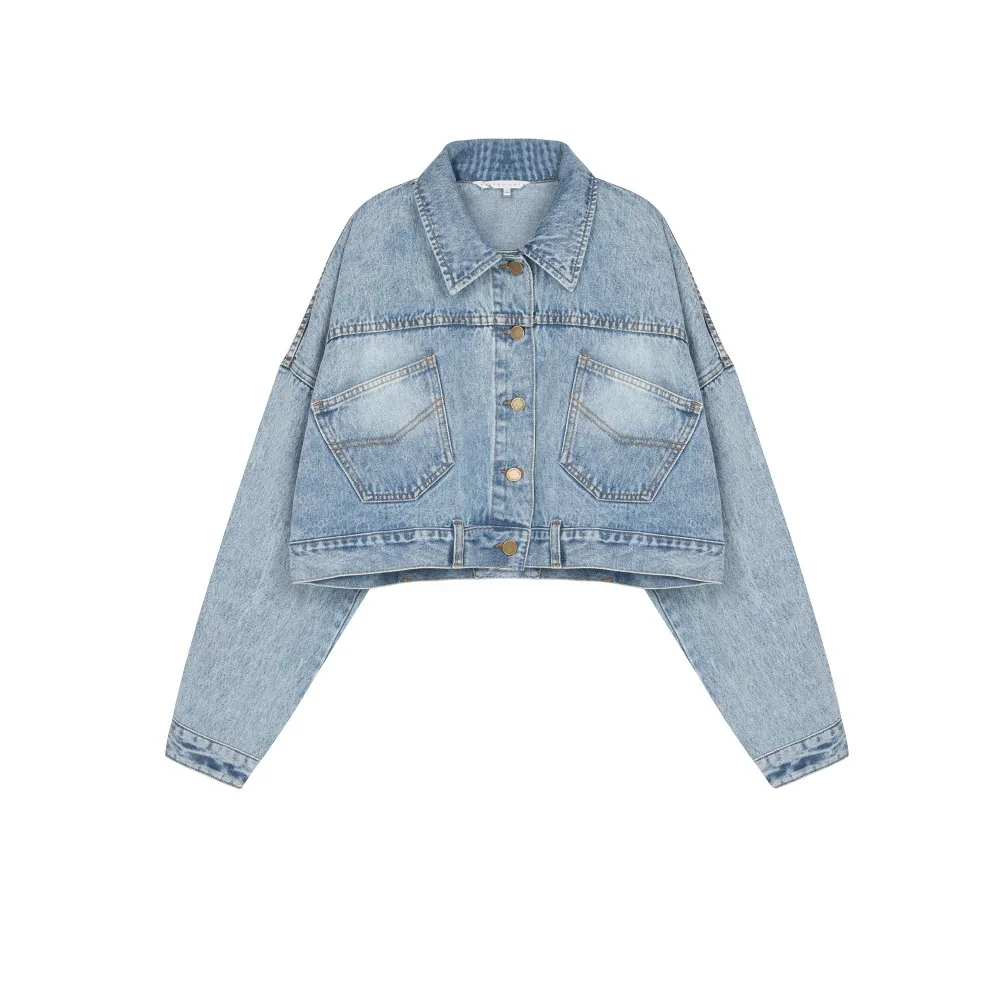 OllyMurs Women Denim Jacket Autumn Winter Casual Ladies Jeans Crop Jackets Loose Vintage Short Coat Tops Female harajuku Outwear
OllyMurs Women Denim Jacket Autumn Winter Casual Ladies Jeans Crop Jackets Loose Vintage Short Coat Tops Female harajuku Outwear