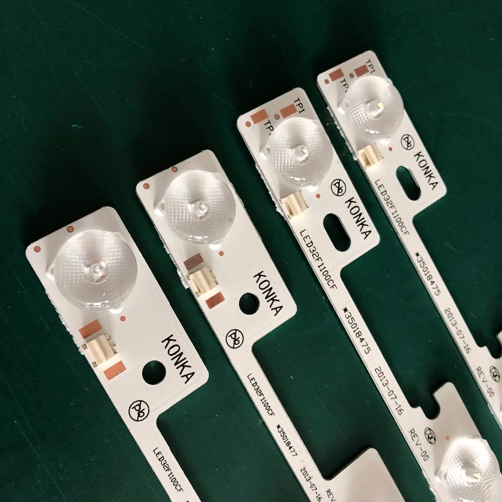 (10pcs 4 LEDS* 3 V + 10pcs 3 LEDs* 3 V ) New Universal LED32F1100cf Light Bar 35018476 35018478 For Konka 20PCS
(10pcs 4 LEDS* 3 V + 10pcs 3 LEDs* 3 V ) New Universal LED32F1100cf Light Bar 35018476 35018478 For Konka 20PCS