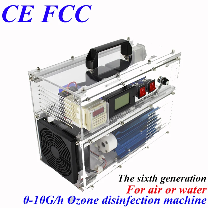 

CE EMC LVD FCC factory outlet stores adjustable ozone generator air medical water with timer 10g/h (adjustable) Ozone output
