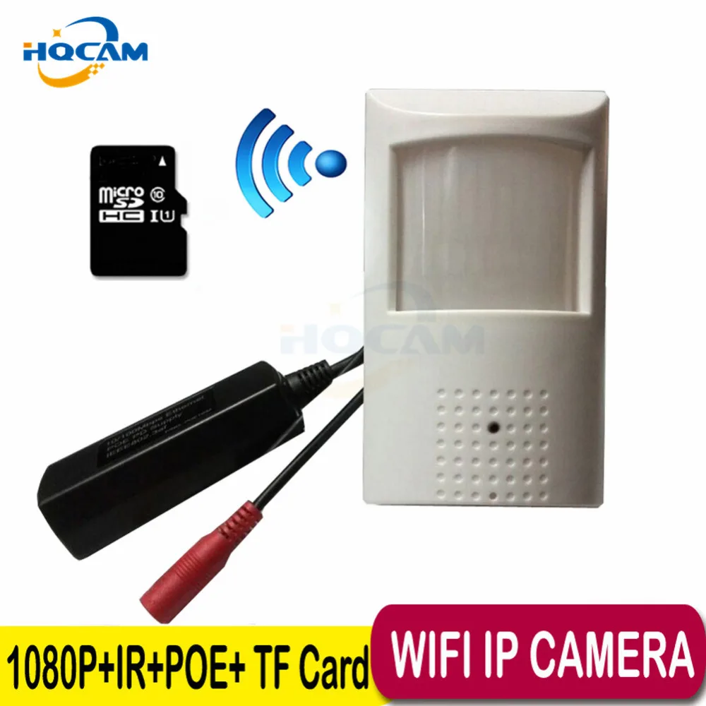 HQCAM POE 1080P Wifi аудио камера ночного видения HD сетевая мини ip 2MP безопасность P2P CCTV IP TF