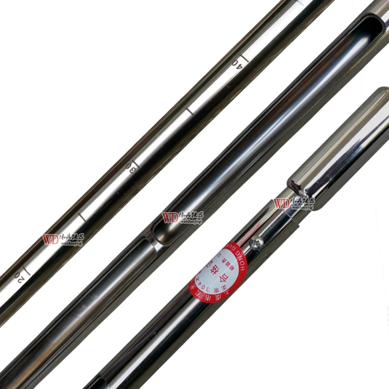 Stainless steel powder sampling tube for special sampler of Baoyou 69cm long 304 stainless steel double-layer fertilizer plant
Stainless steel powder sampling tube for special sampler of Baoyou 69cm long 304 stainless steel double-layer fertilizer plant