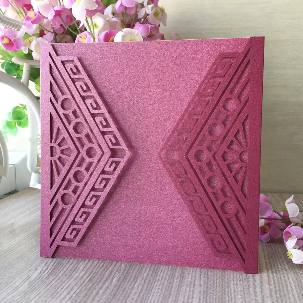 50pcs/lot Novel Hollow Laser Cut Pearl Paper Wedding Invitation Cards Anniversary Invitation Cards Universal Invitation
50pcs/lot Novel Hollow Laser Cut Pearl Paper Wedding Invitation Cards Anniversary Invitation Cards Universal Invitation