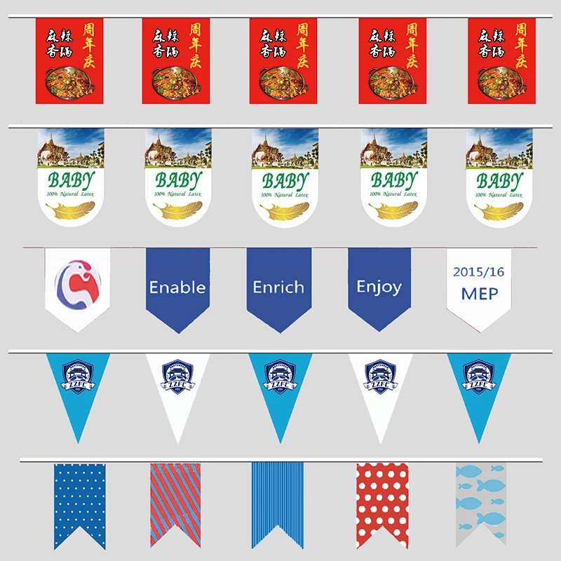 (10 metres/lot)100% polyester 14x21cm,20x30cm,30x45cm string flags custom,festival goods,event & party decoration supplies
(10 metres/lot)100% polyester 14x21cm,20x30cm,30x45cm string flags custom,festival goods,event & party decoration supplies