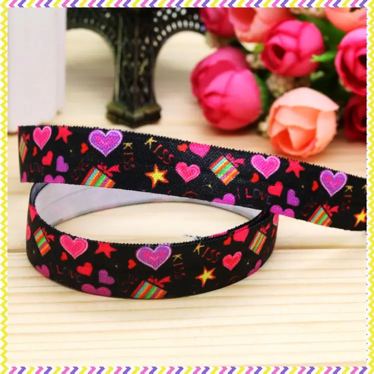5/8 inch Free shipping Elastic FOE valentine heart printed headband headwear diy hair band wholesale OEM H4446
5/8 inch Free shipping Elastic FOE valentine heart printed headband headwear diy hair band wholesale OEM H4446