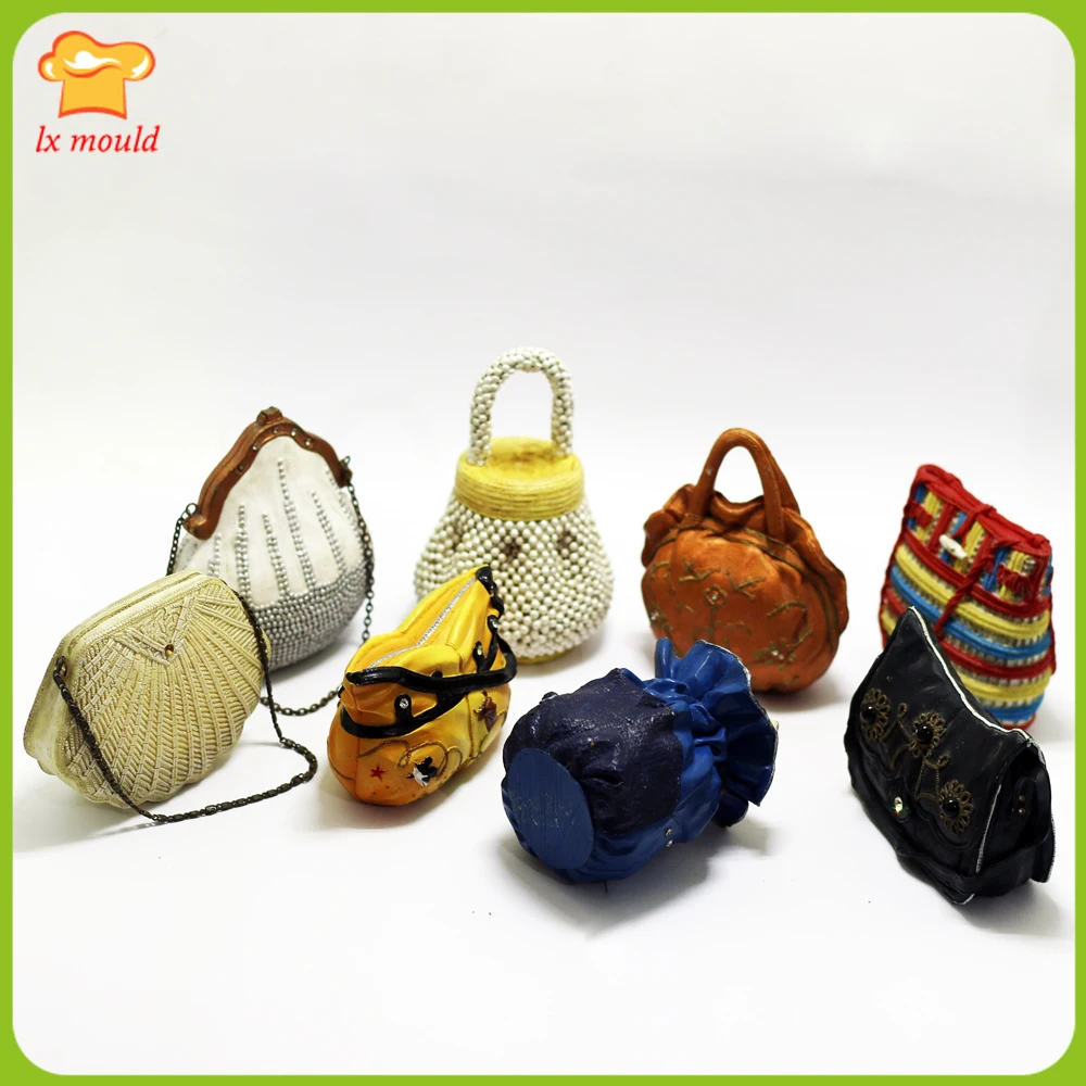 3D Fashion Girl Bags Silicone Mould Fondant Cake Soap Candle Decorating Baking Tools
3D Fashion Girl Bags Silicone Mould Fondant Cake Soap Candle Decorating Baking Tools