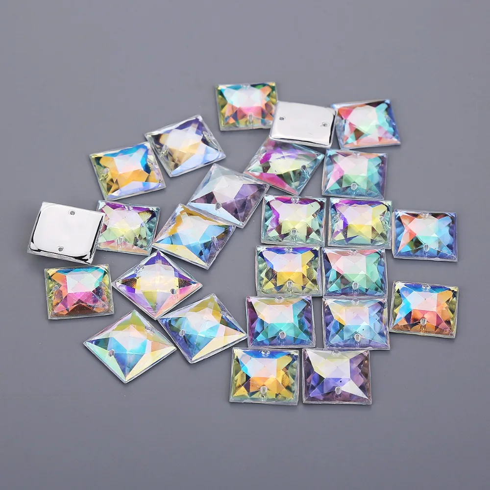 AB Crystal Color 10mm 15mm square Glitter Crystal Sew On Acrylic Rhinestone Flatback Crystal Beads For DIY clothes Jewelry
AB Crystal Color 10mm 15mm square Glitter Crystal Sew On Acrylic Rhinestone Flatback Crystal Beads For DIY clothes Jewelry